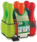 Jeu de 6 quilles 27 cm en promo chez Super U Jeu de 6 quilles 27 cm dans le catalogue Super U