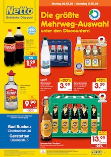 Netto Marken-Discount Prospekt DER ORT, AN DEM DU IMMER AUSGEZEICHNETE PREISE FINDEST. mit 2 Seiten