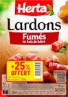 LARDONS FUMÉS HERTA - HERTA dans le catalogue Auchan Supermarché