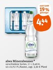 Mineralwasser Angebote von alwa bei tegut Ludwigsburg für 4,44 €