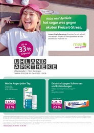 mea - meine apotheke Prospekt für Nürtingen mit 4 Seiten mea - meine apotheke Prospekt für Nürtingen: "Unsere Mai-Angebote", 4 Seiten, 01.05.2025 - 31.05.2025