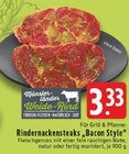 Rindernackensteaks Bacon Style im Angebot bei E center in Borken Rindernackensteaks Bacon Style Angebote von Münsterländer Weide-Rind bei E center Borken für 3,33 €