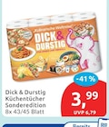 Küchentücher von Dick & Durstig für 3,99 € bei budni im Angebot Küchentücher von Dick & Durstig im aktuellen budni Prospekt