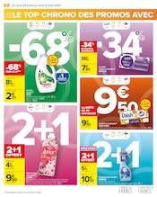 Lessive Liquide Angebote im Prospekt "LE TOP CHRONO DES PROMOS" von Carrefour auf Seite 8