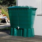Récupérateur d'eau de pluie 520 L Garantia coloris vert L.124 x l. 80 x H.93 cm - Garantia en promo chez Castorama Grenoble à 79,90 €