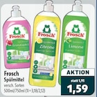 Spülmittel Granatapfel Angebote von Frosch bei aktiv & irma Oldenburg für 1,59 €