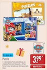 Puzzle im ALDI Nord Prospekt Puzzle von Nickelodeon Paw Patrol im aktuellen ALDI Nord Prospekt für 3,99 €