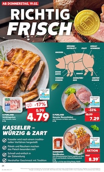Schweinefilet im Kaufland Prospekt "Hier bin ich richtig" mit 71 Seiten (Essen)
