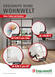 bauwelt Delmes Heitmann Prospekt für Breitenfelde mit 18 Seiten bauwelt Delmes Heitmann Prospekt für Breitenfelde: "Türen, Farben und Sanieren", 18 Seiten, 20.09.2025 - 31.12.2025