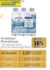 Mineralwasser Angebote von Gerolsteiner bei Metro Bremerhaven für 3,57 €