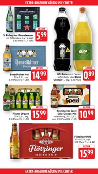 Cola im aktuellen E center Prospekt (Ulm) Cola im E center Prospekt "Aktuelle Angebote" mit 69 Seiten (Ulm)