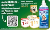 Weichspüler im Angebot bei GLOBUS in Oberhausen Weichspüler Angebote von Softlan bei GLOBUS Oberhausen für 1,11 €