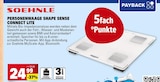 Personenwaage Shape Sense Connect Lite bei Marktkauf im Böblingen Prospekt für 24,99 €
