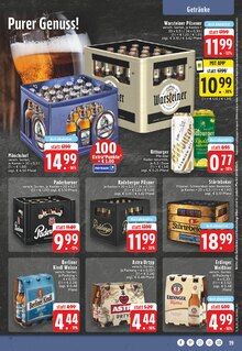 Bier im aktuellen EDEKA Prospekt (Lemgo) Bier im EDEKA Prospekt "Aktuelle Angebote" mit 24 Seiten (Lemgo)