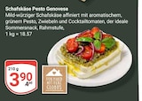 GLOBUS - Schafskäse Pesto Genovese Angebot im Prospekt Schafskäse Pesto Genovese bei GLOBUS im Prospekt "" für 3,90 €