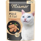 Miamor Pâté & Filet mit Huhn 85 g im Angebot bei Zookauf in Hagen Miamor Pâté & Filet mit Huhn 85 g Angebote von Miamor bei Zookauf Hagen für 0,89 €