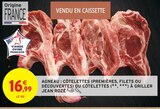 Promo Côtelettes d'agneau (premières, filets ou découvertes) à 16,99 € dans le catalogue Intermarché Hyper à Crest