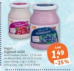 Joghurt mild Himbeere von tegut... im aktuellen tegut Prospekt für 1,49 €