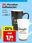 XXL-Porzellan-Kaffeebecher von  im aktuellen Thomas Philipps Prospekt für 1,99 €