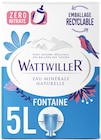 Eau minérale naturelle plate - WATTWILLER dans le catalogue Intermarché Super