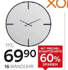 Wanduhr von Xora für 69,90 € bei XXXLutz Möbelhäuser im Angebot Wanduhr von Xora im aktuellen XXXLutz Möbelhäuser Prospekt