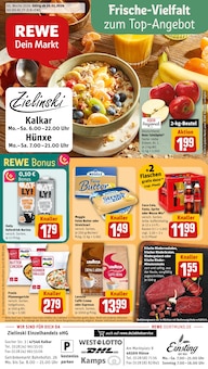 Aktueller REWE Prospekt für Kalkar und Ungebung, Seiten zum blättern REWE Prospekt Dein Markt mit Seiten in Kalkar und Umgebung