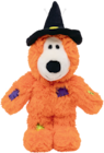 JOUET PELUCHE HALLOWEEN OURS SORCIER ORANGE POUR CHIENS S/M - KONG en promo chez Animalis JOUET PELUCHE HALLOWEEN OURS SORCIER ORANGE POUR CHIENS S/M - KONG dans le catalogue Animalis