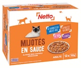 Mijotés en Sauce pour Chat Adulte - Netto en promo à 5,08 € chez Netto Mijotés en Sauce pour Chat Adulte - Netto dans le catalogue Netto