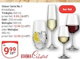 Trinkglas im Angebot bei GLOBUS in Neuwied Trinkglas Angebote von Bohemia Cristal bei GLOBUS Neuwied für 9,99 €