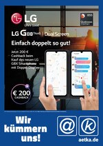 aetka Prospekt "Wir kümmern uns! LG GBX Cashback", 1 Seiten, für Wesseling, 01.11.2019 - 23.11.2019 aetka Prospekt "Wir kümmern uns! LG GBX Cashback", 1 Seiten, für Wesseling, 01.11.2019 - 23.11.2019