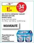 Ma Petite Crèmerie Yaourt Brassé Nature - Mamie Nova dans le catalogue Intermarché