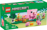 Minecraft im Rossmann Prospekt 21268 Das Babyschwein-Haus von LEGO im aktuellen Rossmann Prospekt für 14,99 €