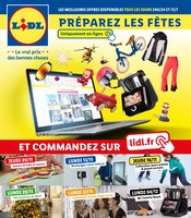 Catalogue Lidl à Saint-Germain-en-Laye cette semaine, valable du 09/11/2023 au 06/12/2023 Prospectus Lidl à Saint-Germain-en-Laye, "Préparez les fêtes", 32 pages de promos valables du 09/11/2023 au 06/12/2023