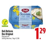 Das Original Margarine Angebote von Deli Reform bei EDEKA Ingolstadt für 1,29 €