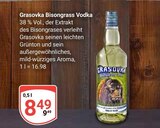 Aktuelle Vodka Angebote bei GLOBUS in Koblenz Aktuelles Bisongrass Vodka Angebot bei GLOBUS in Koblenz ab 8,49 €