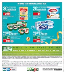 Promo Yaourt Grec dans le catalogue Supermarchés Match du moment à la page 20