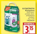 Klumpstreu von Gut&Günstig für 3,15 € bei EDEKA im Angebot Klumpstreu von Gut&Günstig im aktuellen EDEKA Prospekt