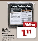 Omas Schwarzbrot im Angebot bei combi in Osnabrück Omas Schwarzbrot Angebote von Große Wietfeld bei combi Osnabrück für 1,11 €