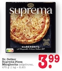Suprema Pizza Margherita Angebote von Dr. Oetker bei E center Karlsruhe für 3,99 €