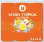 Boisson saveur tropical - U dans le catalogue Super U