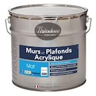 Promo Peinture acryl mate pour murs et plafonds blanc 10L à 38,90 € dans le catalogue Brico Cash à Saint-Lô