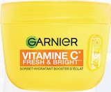 Soin visage Vitamine C Sorbet SkinActive - Garnier dans le catalogue Intermarché Super