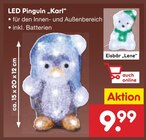 Aktuelles LED Pinguin „Karl“ Angebot bei Netto Marken-Discount in Potsdam ab 9,99 €