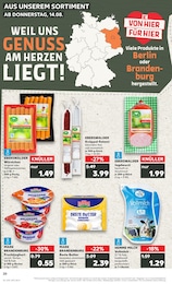 Milch Angebot im aktuellen Kaufland Prospekt auf Seite 20