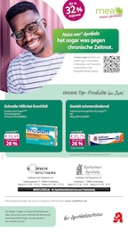mea - meine apotheke Prospekt für Flöha: "Unsere Juni-Angebote", 4 Seiten, 01.06.2026 - 30.06.2026