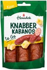 Knabber Kabanos im REWE Prospekt Knabber Kabanos von Houdek im aktuellen REWE Prospekt für 1,59 €