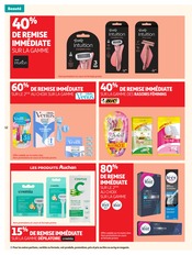 Promos Epilation dans le catalogue "BEAUTÉ" de Auchan Hypermarché Epilation en promo dans le catalogue Auchan Hypermarché à la page 12