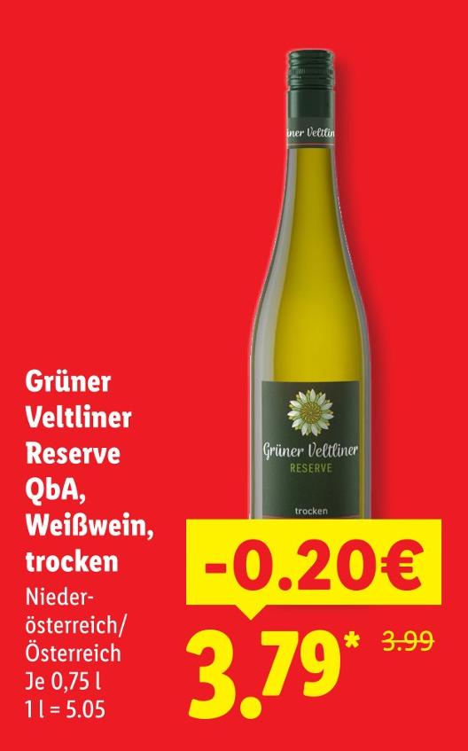 Grüner Veltliner Reserve QbA