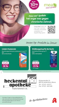 Aktueller mea - meine apotheke Prospekt "Unsere Januar-Angebote" für Heidenheim (Brenz) Aktueller mea - meine apotheke Prospekt für Heidenheim (Brenz) mit Seiten