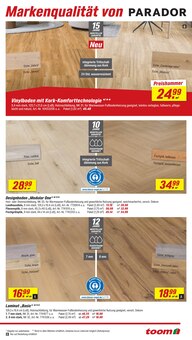 Laminat im toom Baumarkt Prospekt "Respekt, wer's selber macht." mit 10 Seiten (München)